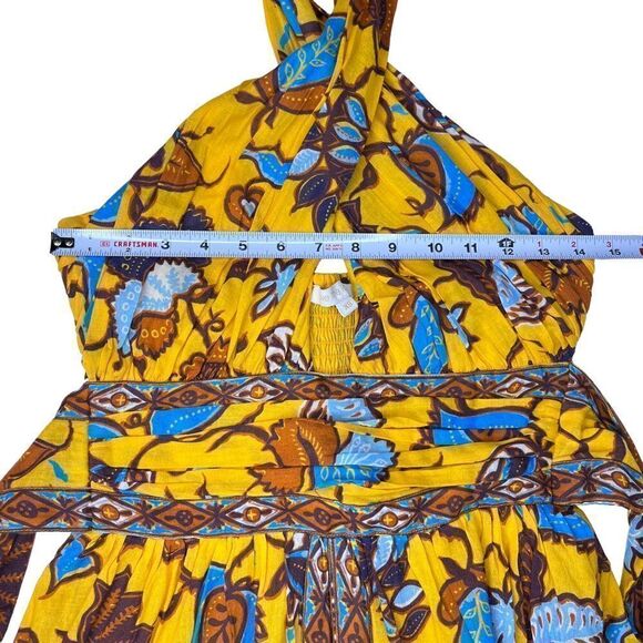 NEW Love The Label Ivy Dress in Sam Yellow XS Halter Midi - Picture 10 of 14